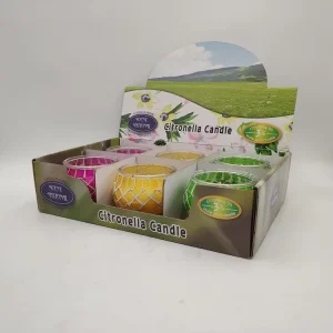 New High Quality Aromatherapy Decorative Scented Candles Luxury Citronella Candle Sets Outdoor Handmade Glass Ceramic