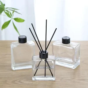 New Hot Reed 200ml 150ml Flat Square Glass Bottle Diffuser