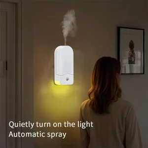 New Luxury Electric Waterless Essential Oil Car Fragrance Diffuser Wall Mounted Mechanical Aroma Diffuser