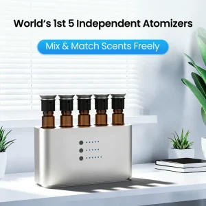 New Products for Home 5 Bottle Household Scent Diffuser APP Control Aroma Diffusers