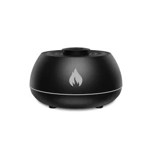 New USB powered Simulated flame Essential Oil Diffuser Seven color Gradient 130ml Ultrasonic Aromatherapy Humidifier Household