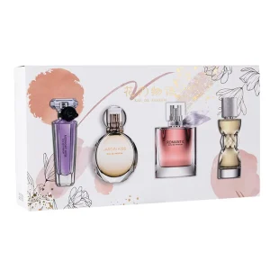 New Women’s Perfume 4-Piece Set Box Gift Box Fragrance