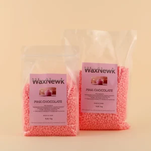 No Label Pink Film Rosin Free Hypoallergenic Waxing Unscent Creamy Wax Low Melting Point Sticky Strong Waxing