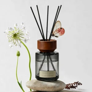 Non-Fire Aromatherapy Rattan Reed Diffuser for Bedroom and Bathroom