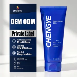 Non Greasy Easy Apply Strong Hold High Shine Non Flaking Texturizing Volumizing Hair Styling Gel for Men All Hair Types