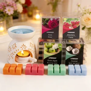 Non Toxic Lavender and White Tea Lemongrass Rose Orchard Apple Orange Iced Winter Cranberry Jasmine Scented Melts Wax Cubes