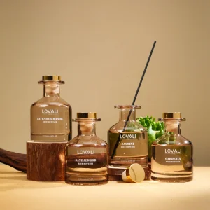 Nordic Minimalist 120ml Glass Bottle Reed Diffuser