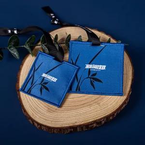 OEKO TEX Customizable Personalized Color Replaceable Scented Sachet with Ribbon for Car Freshening