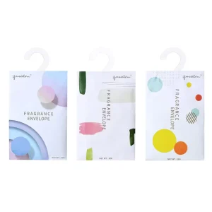 OEM 20g Custom Eco-friendly Natural Fresh Wardrobe Scented Essential Oil Bag Fragrance Scented Sachet Private Label