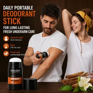 OEM Advanced Naturally Derived Exosome Amber Sandalwood Woody Scent Aluminum Free Protective Deodorant Antiperspirant Stick