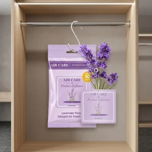 OEM Bulk10g Lavender Essential Oil Solid Pocket Air Freshener Long Lasting Assorted Scents Home Car Closet Deodorizer
