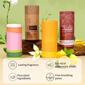 OEM Custom Low MOQ Aluminum Free Natural Oem Underarm Sweat Odor Protection Antiperspirant Roll on Body Deodorant Stick