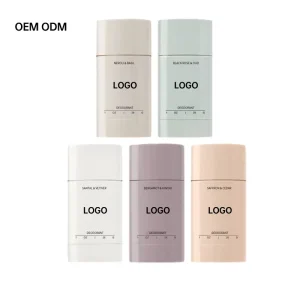OEM Custom Mini Natural Deodorant Stick Aluminum Free Antiperspirant for Women and Men
