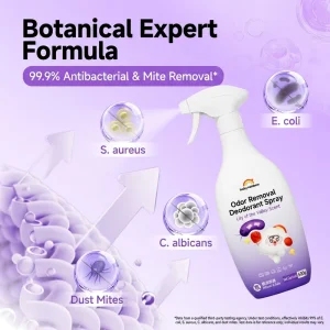 OEM Customizable Commercial Antibacterial Odor Eliminator Spray Professional Deodorizer for Hotels KTV Rooms Fabric Freshener