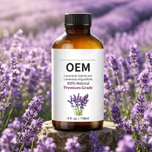 OEM Customization Lavender Essential Oil with Glass Dropper Essential Oils Diffuser Aromatherapy Pain Relief