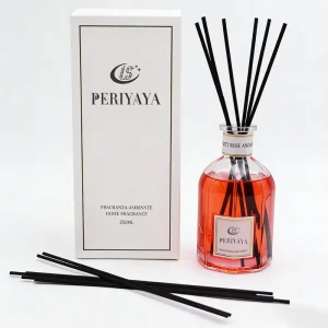 OEM Hotel Collection 250ml Aroma Diffuser Large Size Premium Long Lasting Scent Gift Set Home Fragrance Diffuser with 6 Sticks