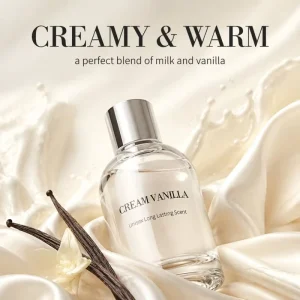 OEM Long Lasting Unisex Woody Vanilla Scent for Daily Office Dating Use Cream Vanilla Perfume