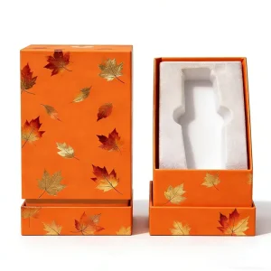 OEM Manufacturer Embossed Magnetic Box Perfume Packaging Box Cardboard Box with Lid and Custom Logo