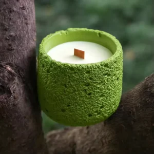 OEM New Design Colorful Candle Jar Elegant Lasting Fragrance Scented Candle