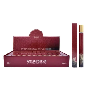 OEM ODM 35ml Arabic Style Fruit and Floral Fragrance Notes Eco Friendly Long Lasting Sweet Portable Travel Spray Perfume