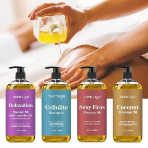 OEM ODM Anti Cellulite Fragrance Sexy Lavender Ginger Mint Spa Full Body Care Massage Oil Lemon Floral Compound Essential Oil