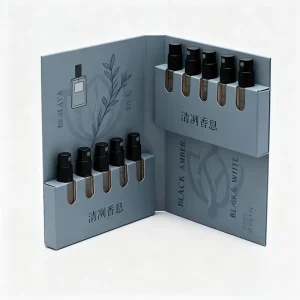 OEM ODM Brand Services FSC Certified 2ml Perfume Set Packaging Box Discovery Collection Gift Box Pack of 10 Small Vials