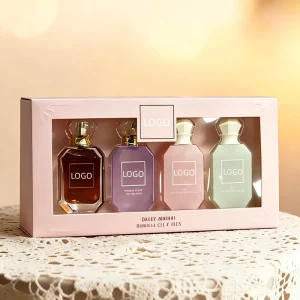 OEM ODM Custom Logo Middle East Arab Luxury Perfume Gift Box Set Private Label Musk Oud Wood Scent