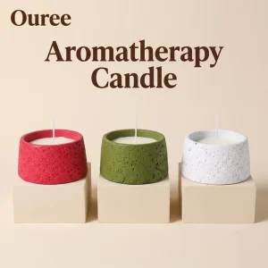 OEM ODM French style Scented Candles Smokeless Gifts Floral Fragrances High end Decorative Items Soy Wax