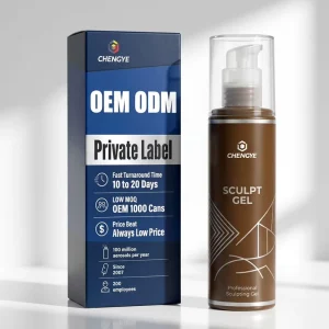 OEM ODM Private Label Flexible Hold UV Protection Fast Absorbing Styling Gel for Men Women Pearlescent Lightweight Finish