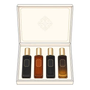 OEM ODM Private Label Men’s Light Fragrance Gift Set Long Lasting Perfume Factory Supplier 4 Piece Box