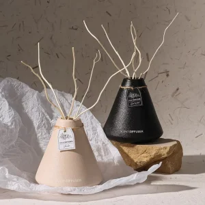 OEM ODM Reed Diffuser Essential Oil and Flameless Candle Set with Custom Aroma Decor