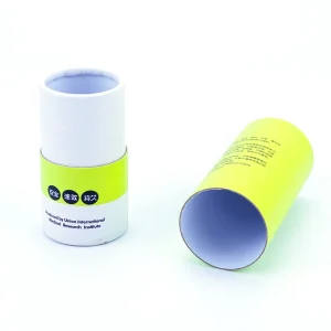 OEM Paper Tube Packaging for Antiperspirant Recyclable Round Cylinder Packing Box