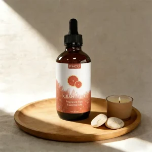OEM Private Label 120ml Pure Grapefruit Essential Oil Natural Plant Extract for Refreshing Aromatherapy Diffuser