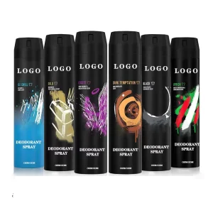 OEM Private Label Long Lasting Designer Antiperspirant Deodorant Perfumed Fresh Remove Underarm Odor Armpit Body Spray