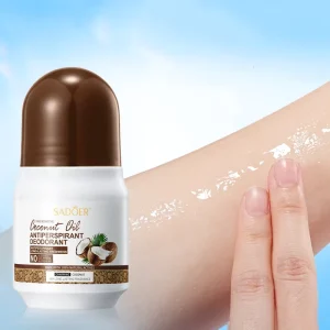 OEM Private Label Unisex Herbal Skin Care Body Deodorant Vegan Fruity Roll Long Lasting Fragrance Antiperspirant Liquid