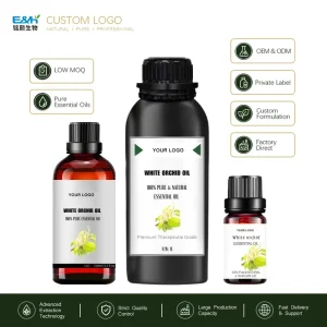 OEM Pure White Orchid Oil 100% Natural Michelia Alba Essential Oil for Skin Care Bulk Private Label Oil Factory