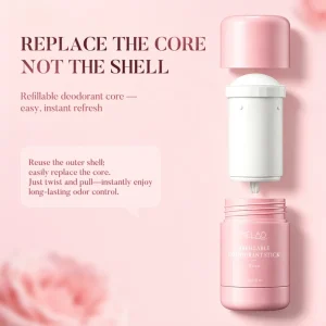 OEM Refillable Natural Deodorant Stick Probiotic PH Balanced Aluminium free Non sticky Antiperspirant Probiotic Deodorant Sticks