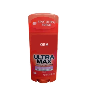 OEM Ultra Max Antiperspirant Deodorant for Body 48 Hour Protection Powder Fresh Scent Adults 2.6oz
