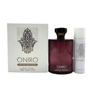 ONIRO Eau De Parfum Body Spray for Men & Woman Dubai Arabian Perfume Set Long Lasting Fresh Woody Citrus Scent