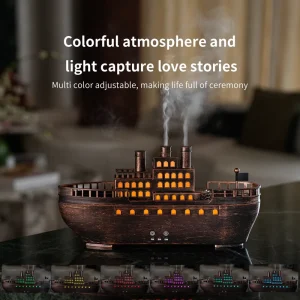 Oil Scent Original Electric Plastic Tabletop Aroma Diffuser with Remote Control Type C Household & Hotel Use 250ml Capacity