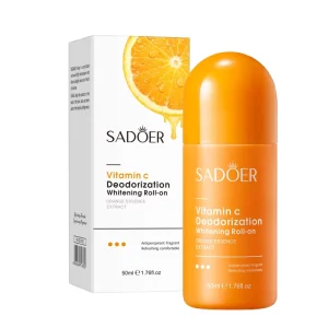 Orange Extract Vitamin C Whitening Moisturizer Roll on Antiperspirant Deodorant OEM Long Lasting Refreshing