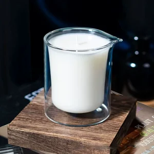 Organic Aromatherapy Handmade Vegan Natural Coconut Wax Candles Customizable Private Label with Luxurious Glass Jars