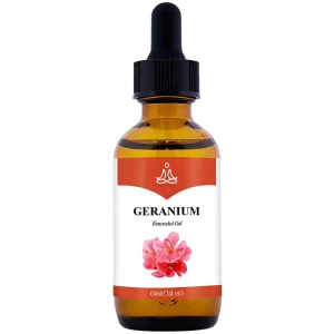 Organic Pure Natural Cold Pressed Scented Aromatic GERANIUM Essential Oil