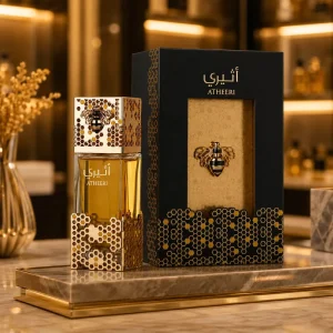 Original Atheeri Luxury EDP 100ml Unisex Middle East Arabian Perfume for Men and Women Long Lasting Floral Woody Scent