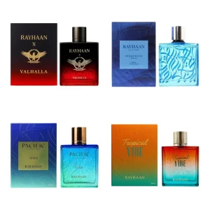 Original Perfume Rayhaan 4 Styles Eau De Parfum 100ml Arabic Long-Lasting Unisex Luxury Perfume Collection