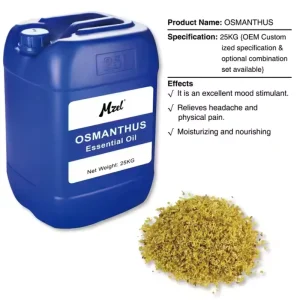 Osmanthus Essential Oil for Diffuser Skin Care and Air Purifier Steam-Distilled for Candle Making Massage Blends and Home Fragrance