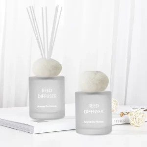 Outstanding High Quality Reed Diffuser With Rattan Sticks Reed Glass Bottle Aromatherapy Oil Room Diffuser