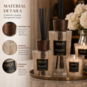 Own Designer Team Custom Gift Box Stable Scent Release Eco Friendly Natural Aroma Diffuser