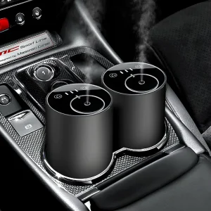 PR-27 100% Plant Essential Oil Nebulizer Blue USB Portable Rechargeable Waterless Car Aroma Diffuser