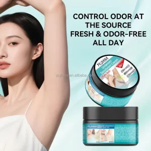 PUJIANA Cedar Mist Underarm Deodorant Cream Antiperspirant Root Control Body Odor Sweat Suppression All Day Underarm Care Cream